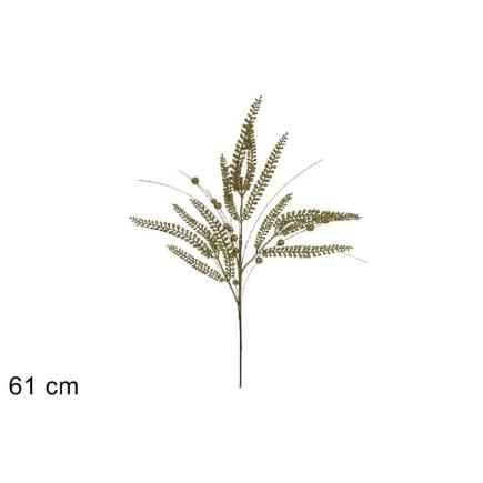 TALLO VARA GLITTER ORO 61 CM