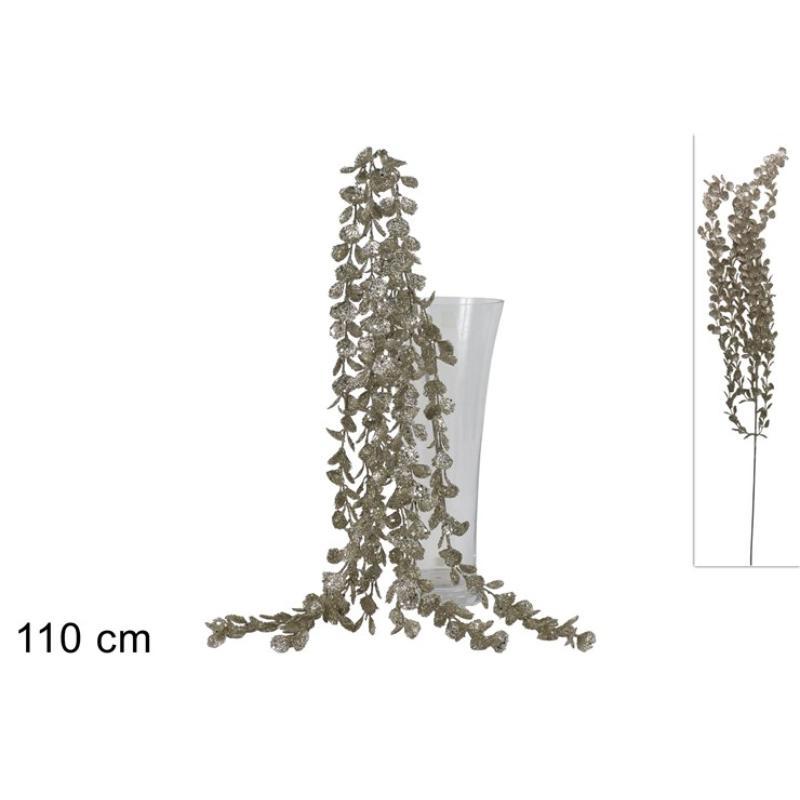 TALLO COLGANTE BRILLANTE 110 CM CHAMPAGNE