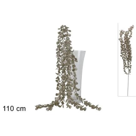 TALLO COLGANTE BRILLANTE 110 CM CHAMPAGNE