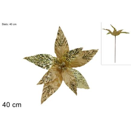 TALLO FLOR 40 CM ORO