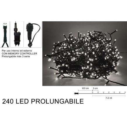 MINILUCES 7.2 MT 240 LED BLANCO FRIO