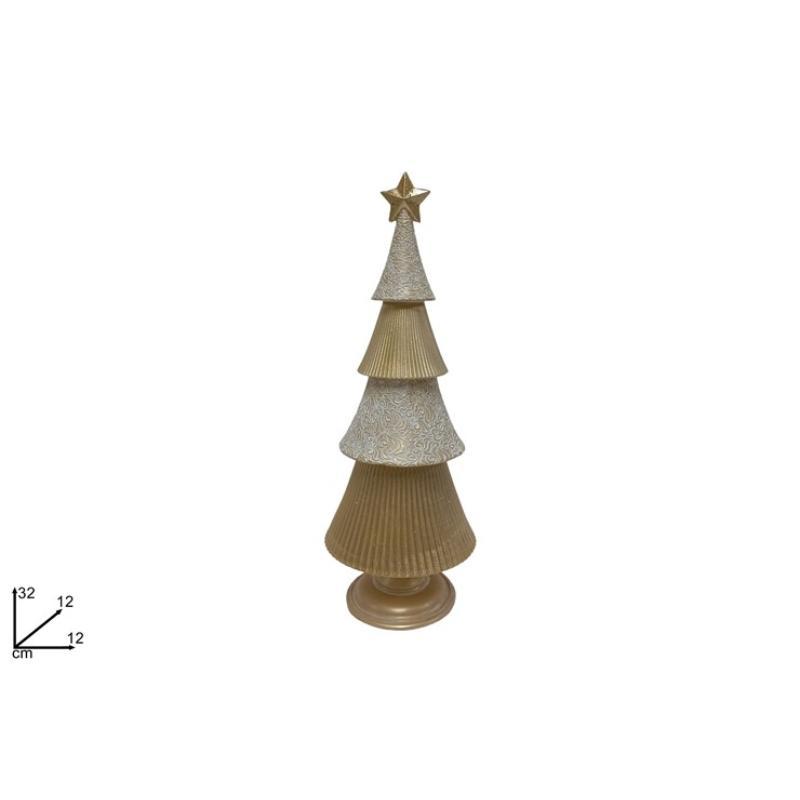 ARBOL DE NAVIDAD DECORADO 32 CM
