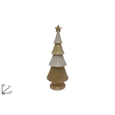 ARBOL DE NAVIDAD DECORADO 32 CM