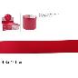 ROLLO CINTA ROJO 6.3X270 CM