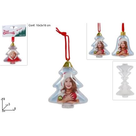 PORTAFOTO ARBOL/CAMPANA NAVIDAD