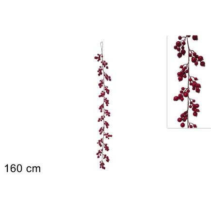 GUIRNALDA 160 CM BOLAS Y GRANADAS
