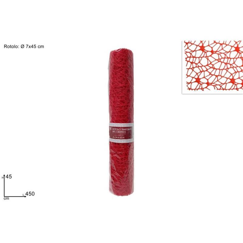 ROTOLO SPIDER 45 CM X4.5MT ROSSO