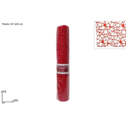 ROTOLO SPIDER 45 CM X4.5MT ROSSO