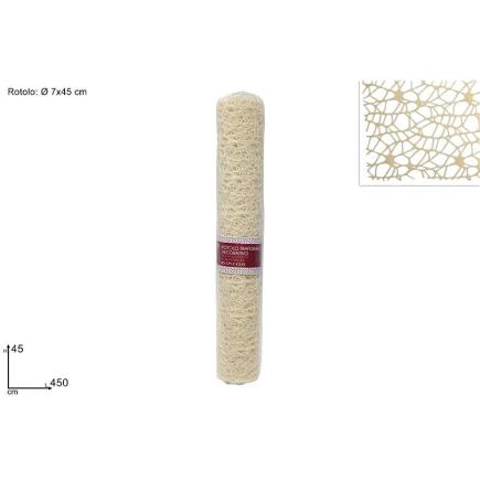 ROTOLO SPIDER 45 CM X4.5 MT BEIGE ROLLO DECO