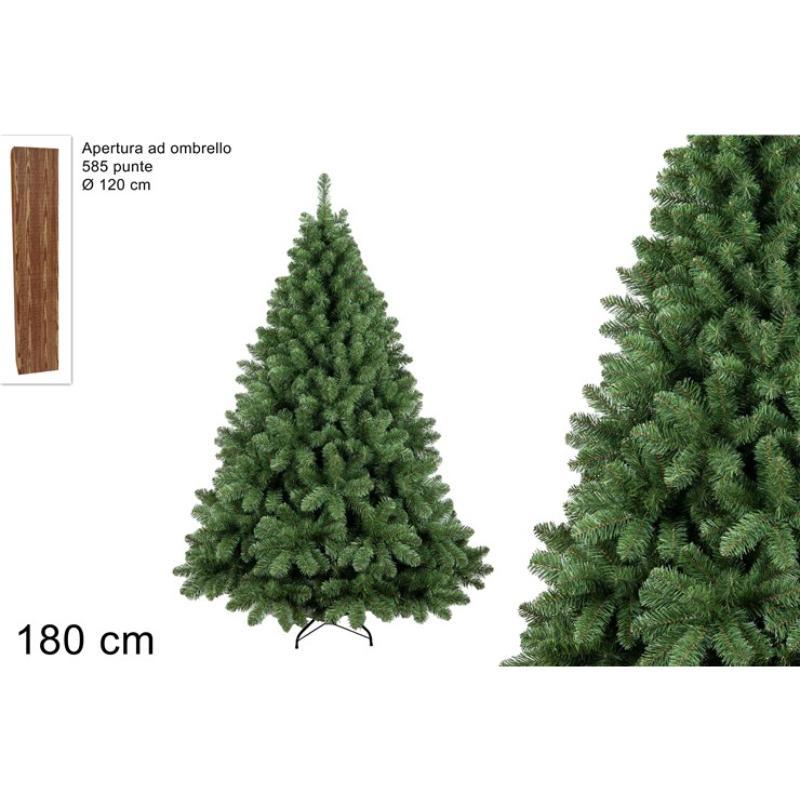 ARBOL DE NAVIDAD PINO DELLE 180 CM 585 PUNTAS