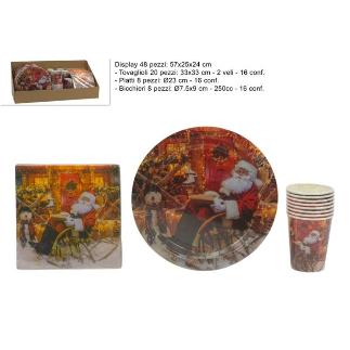 SURTIDO DESECHABLE PAPA NOEL