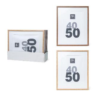 MARCO COLGANTE MDF DE MADERA 40X50 CM