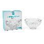 CAJA DE CRISTAL ESTRELLA TRANSPARENTE 23 CM