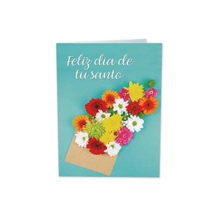 MINI CARD FELIZ DIA DE TU SANTO