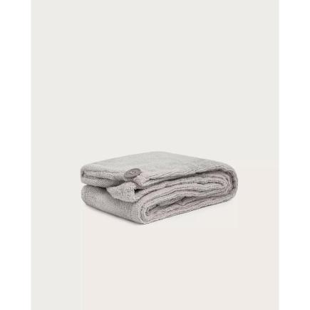 TURBANTE SECAPELO EDEN MICROFIBRA GRIS