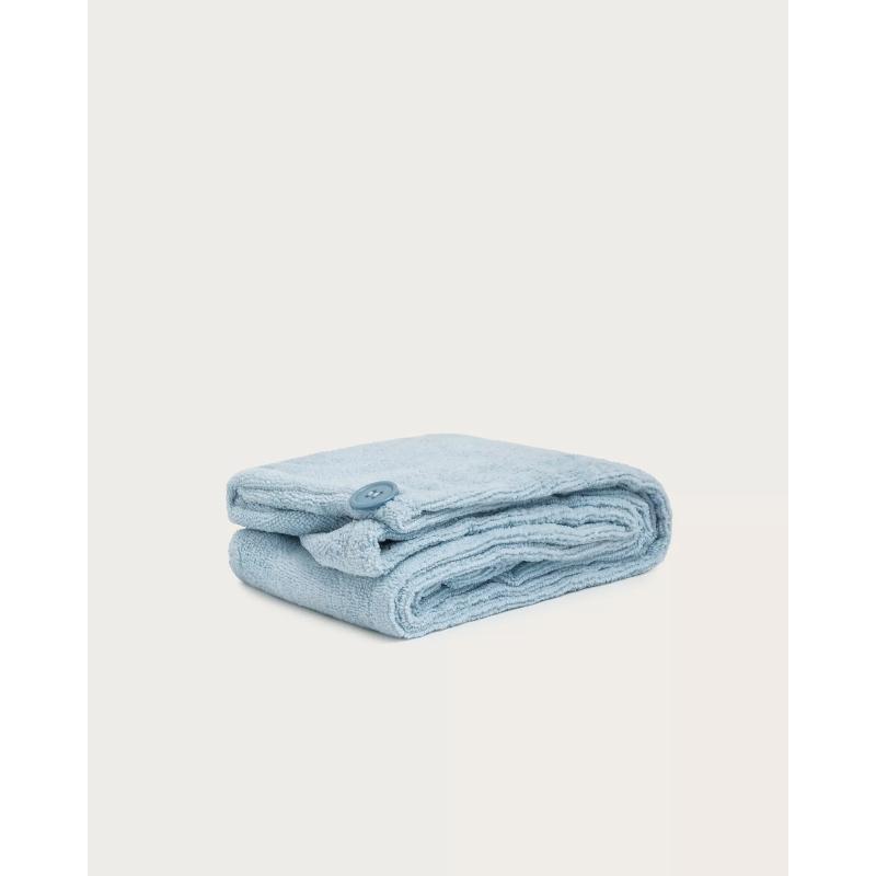 TURBANTE SECAPELO EDEN MICROFIBRA AZUL