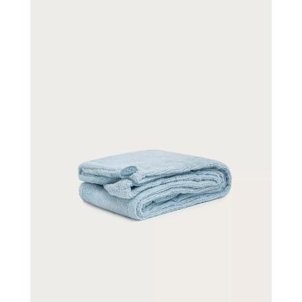 TURBANTE SECAPELO EDEN MICROFIBRA AZUL