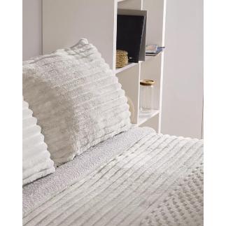 EDREDON JACQUARD KARAMELO SHERPA HELI 105 GRIS