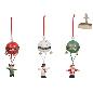 ADORNO COLGANTE GLOBO AIRE FIGURA XMAS 3 STD 5X5X13 CM