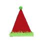 GORRO DE NAVIDAD 30X38 CM GRINCH