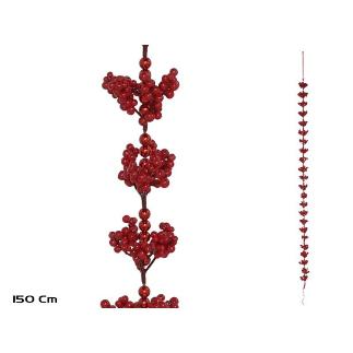GUIRNALDA 150 CM ROJO ANNA