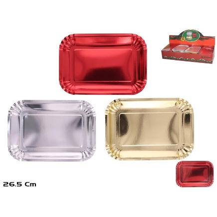 S/5 BANDEJAS DE PAPEL 26.5 CM 3STD
