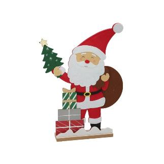 FIGURA SANTA CLAUS 5X29X40 CM MULLIA