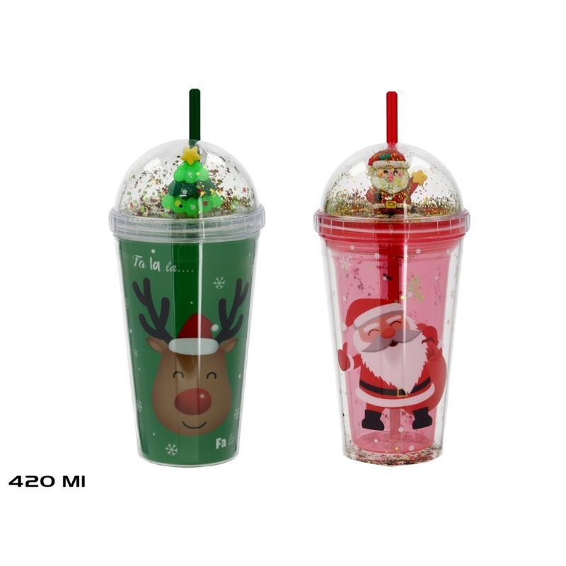 VASO C/PAJITA 420 ML 2 STD HOHOPY
