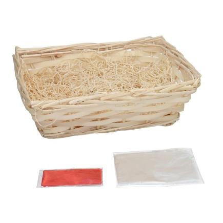 CESTA MIMBRE 21.5X30.5X7.5 CM FINSKI