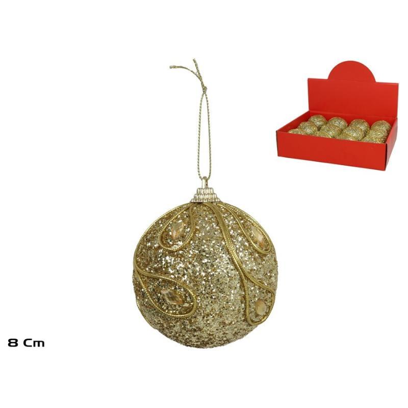 BOLA ORO 8 CM CAMILLE