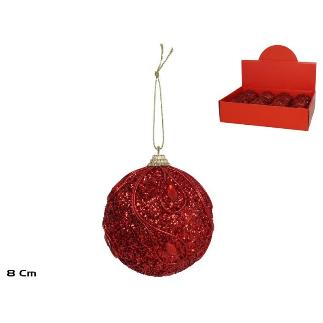 BOLA ROJA 8 CM CAMILLE