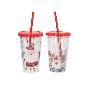 VASO NAVIDAD 3 STD 9X6.5X24 CM NOLIX