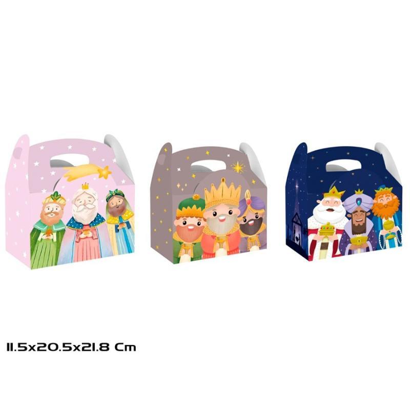 CAJA REGALO 3 STD 20.5X11.5X21.8 CM VELTIX