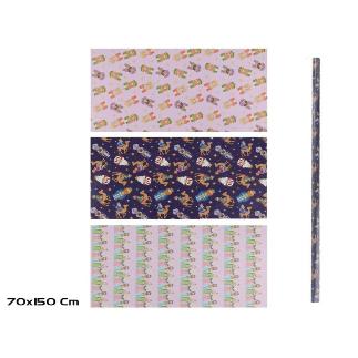 PAPEL REGALO REYES MAGOS 3 STD 70X150 CM VELTIX
