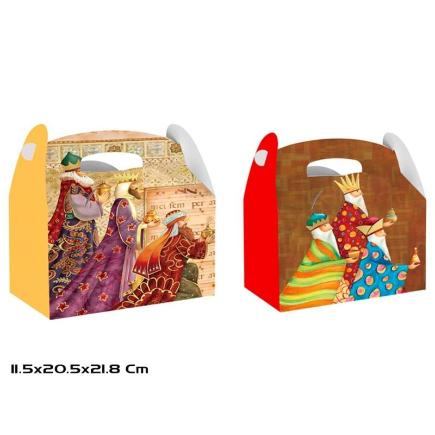 CAJA REGALO C/ASA 3 STD 20.5X11.5X21.8 CM MAGIX