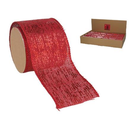 CINTA NAVIDAD REGALO KIA ROJO 6.3X270 CM