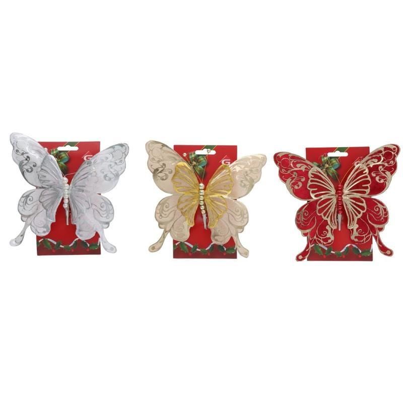MARIPOSA C/CLIP 3 STD 20X16X1.5 CM PAREHS