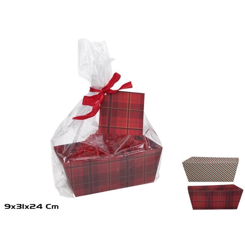 CAJA PARA REGALO C/ACCESORIOS 24X31X9 CM