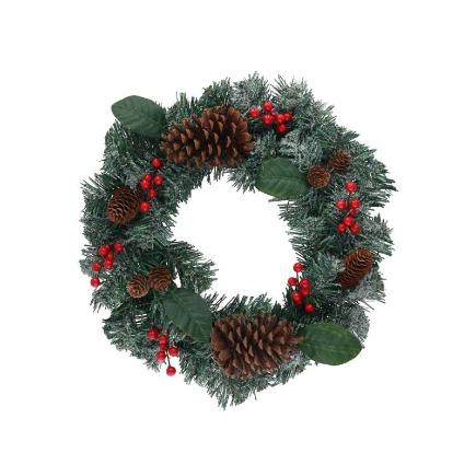 CORONA DE NAVIDAD 40 CM PATTY