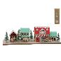 FIG. PUEBLO XMAS MESTYRE C/10 LUCES 40X11.5 CM