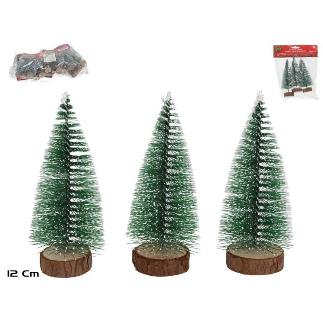 FIG. MINI ARBOL XMAS X3 PINOTY 4X4X12 CM