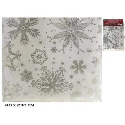 MANTEL MESA 140X230 CM CREMA CHAMPAGNE COLD