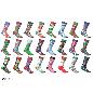 CALCETIN ADULTO 22 CM 24 STD MULTICOLOR