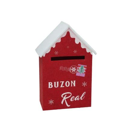 BUZON REAL 19.5X12X29.5 CM SNOUW