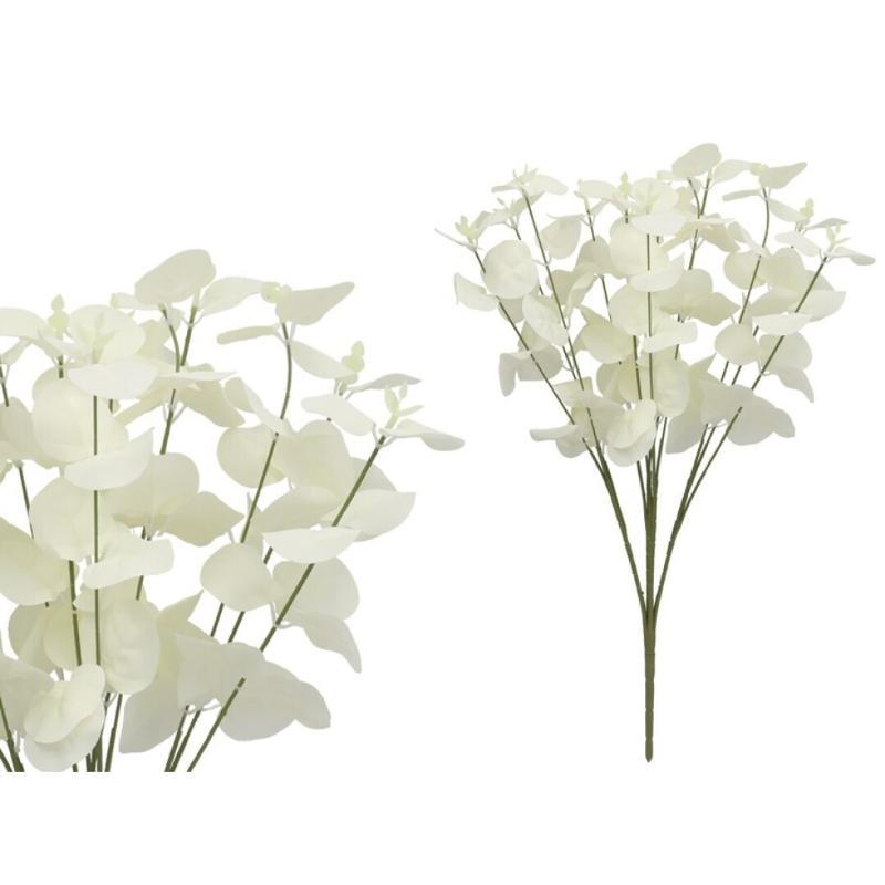 RAMO EUCALIPTO X12-50 CM BLANCO