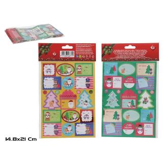 PEGATINAS SURTIDAS XMAS X32 14.8X21 CM PENYSA