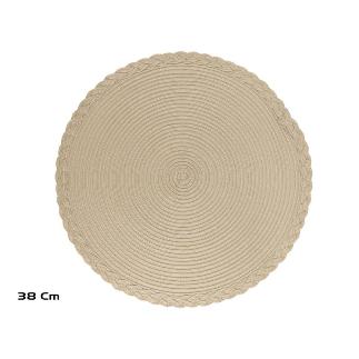 SALVAMANTEL RED.NAVIDAD ORO 38 CM
