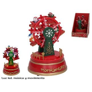 NORIA XMAS C/LED 13X13X19 CM