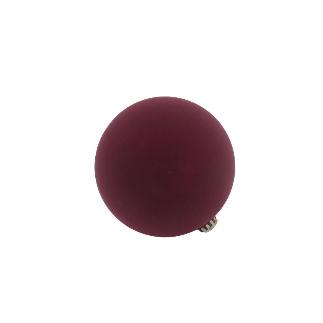 BOLA NAVIDEÑA DE PLASTICO CON EFECT
