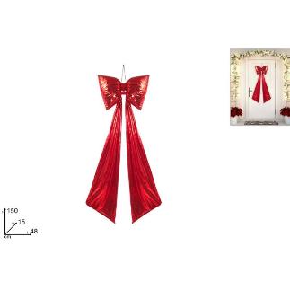 LAZO ROJO LAMINATO 48X150 CM
